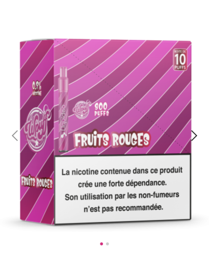 Wpuff 2.0 - Fruits rouges...