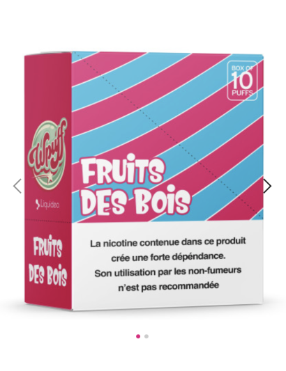 Wpuff Fruits des Bois (0%...