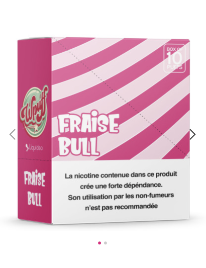 Wpuff Fraise Bull (0%...